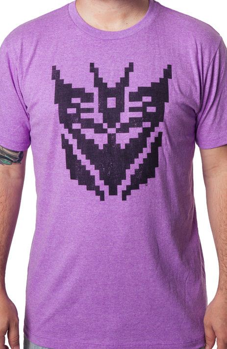 Pixel Decepticon Logo Shirt