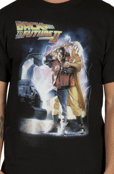 Back To The Future II Movie Poster Shirt