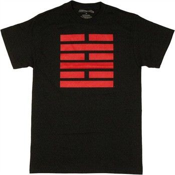 GI Joe Snake Eyes Storm Shadow Arashikage Clan Hexagram Tattoo T-Shirt