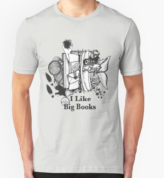 ‘I Like Big Books’ T-Shirt by SylarSushiCat T-Shirt