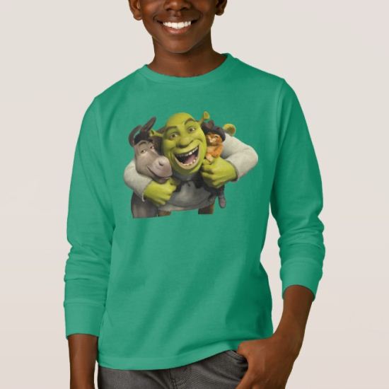 Donkey, Shrek, And Puss In Boots T-Shirt