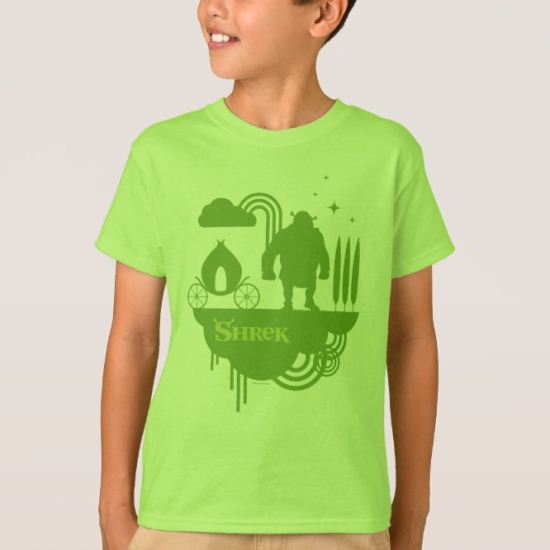 Shrek Fairy Tale Silhouette T-Shirt