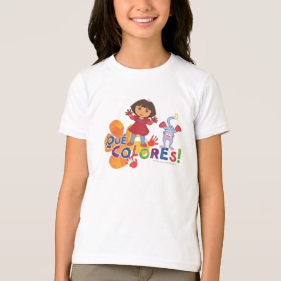 Dora The Explorer | Que Colores! T-Shirt