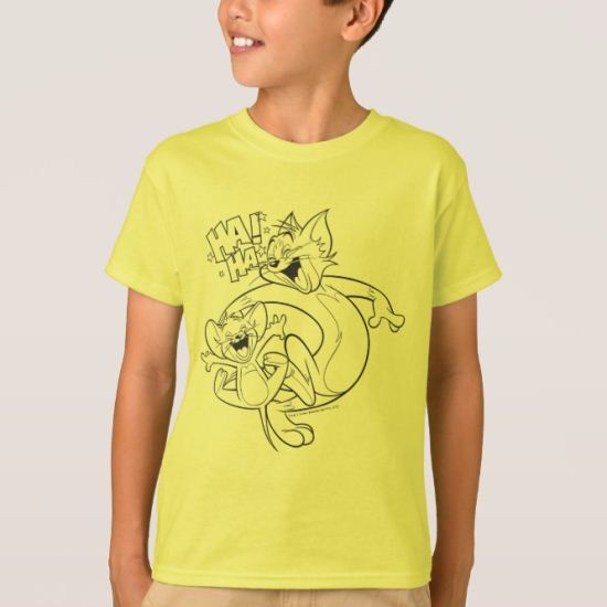 Tom And Jerry | Tom And Jerry Laughing T-Shirt