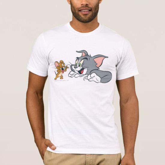 Tom and Jerry Make Faces T-Shirt