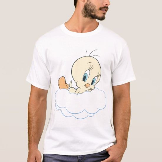 Tweety In The Clouds Pose 3 T-Shirt