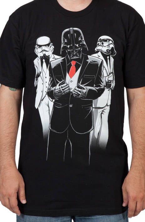 Star Wars Vader in Phone Booth and StormTroopers Get In Line T-Shirt SIZE XXXL 