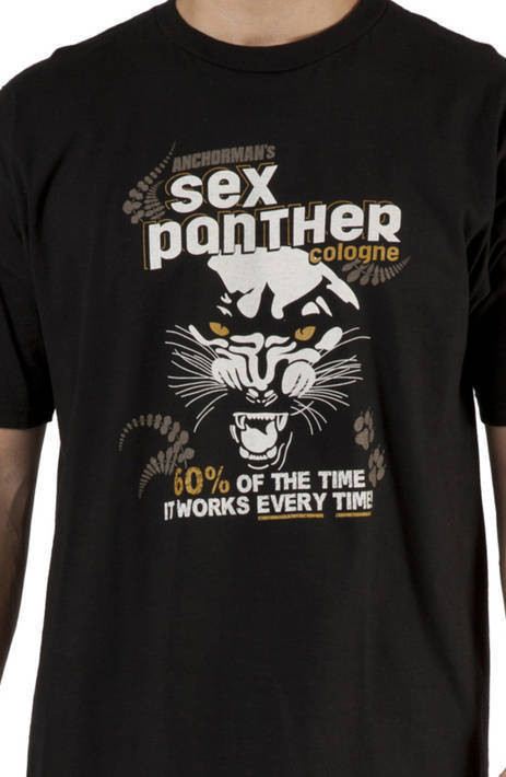 Anchorman Sex Panther Cologne T-Shirt