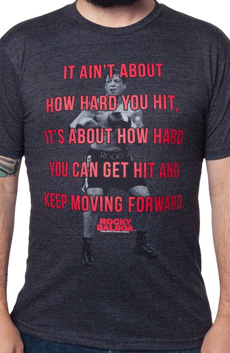 Ain't How Hard You Hit Rocky T-Shirt