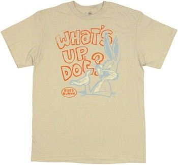 Looney Tunes Bugs Bunny What's Up Doc Chalk T-Shirt