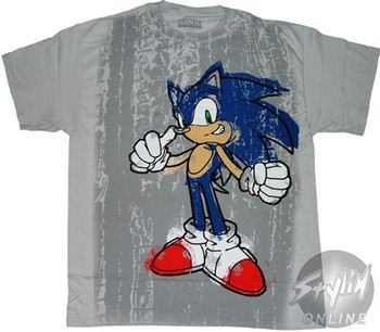 Sonic the Hedgehog Chalk T-Shirt