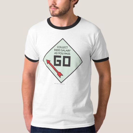 Pass Go Corner Square T-Shirt