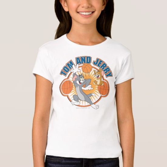 Tom and Jerry Basketball 4 T-Shirt