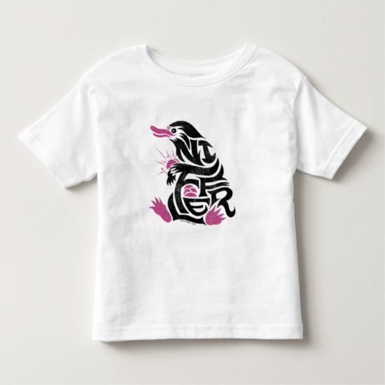 Niffler Typography Graphic Toddler T-shirt