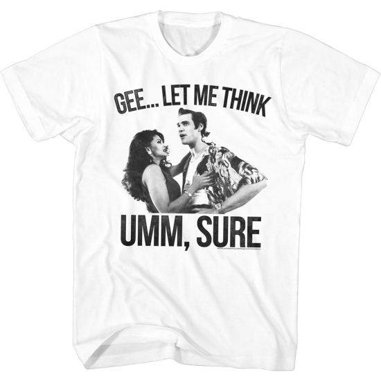 Ace Ventura Shirt Sure White Tee T-Shirt