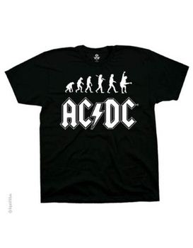 AC/DC Rock Evolution Men's T-shirt