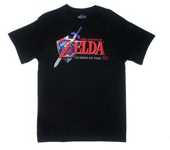 Ocarina Of Time Logo - Nintendo T-shirt