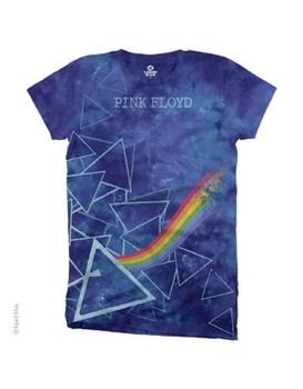 Pink Floyd Prisms Women's Long Length T-Shirt