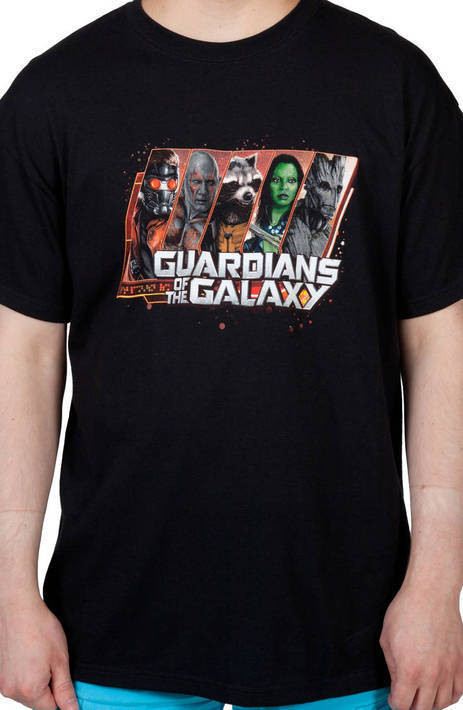 Guardians Of The Galaxy Characters Shirt