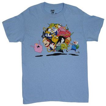 Group Roll - Adventure Time T-shirt