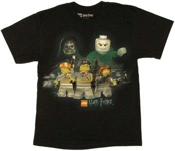 Lego Harry Potter Group with Wands Youth T-Shirt