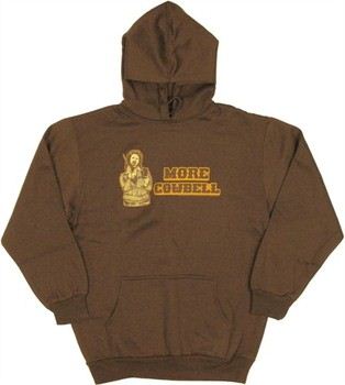 Saturday Night Live Will Ferrell More Cowbell Pullover Hooded Sweatshirt
