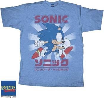 Sonic The Hedgehog Japanese T-Shirt 