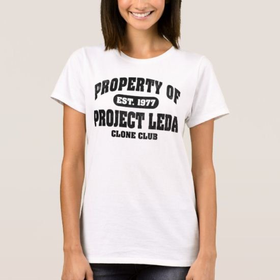 Property Of Project Leda (Black) T-Shirt