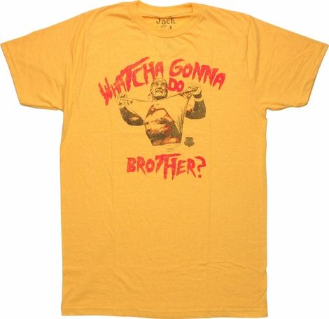 Hulk Hogan Watcha Gonna Do Brother T-Shirt Sheer