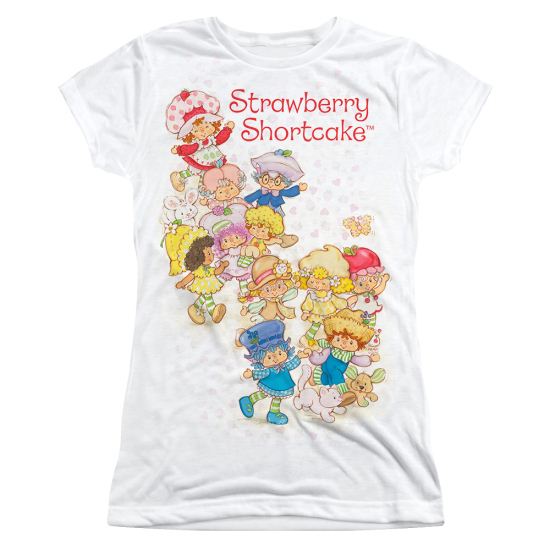 Strawberry Shortcake Rollin Deep Sublimation Juniors Shirt