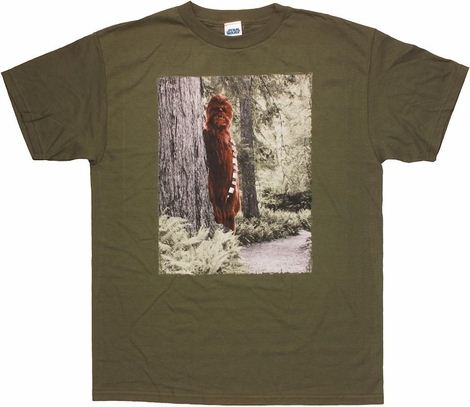 Star Wars Chewbacca Sasquatch T Shirt