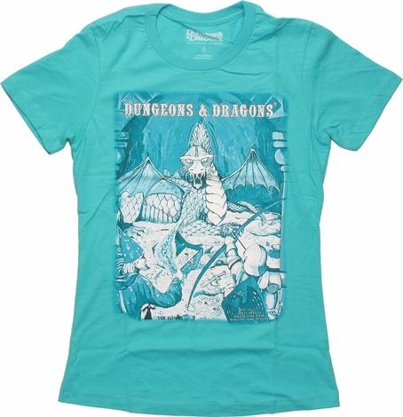 Dungeons and Dragons Dragon Art Baby Tee