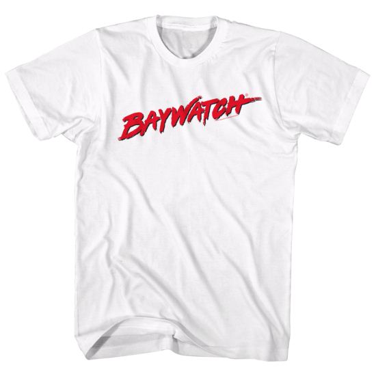 Baywatch Shirt Logo White T-Shirt