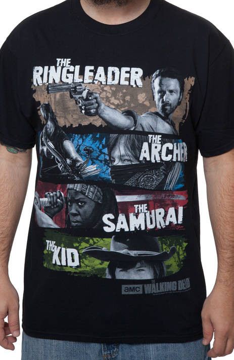 Ringleader Archer Samurai Kid Walking Dead T-Shirt