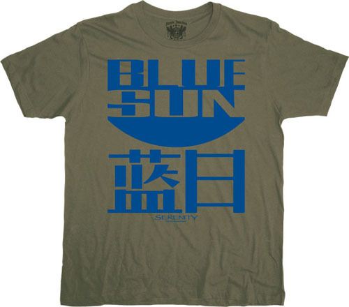 Serenity Blue Sun T-shirt