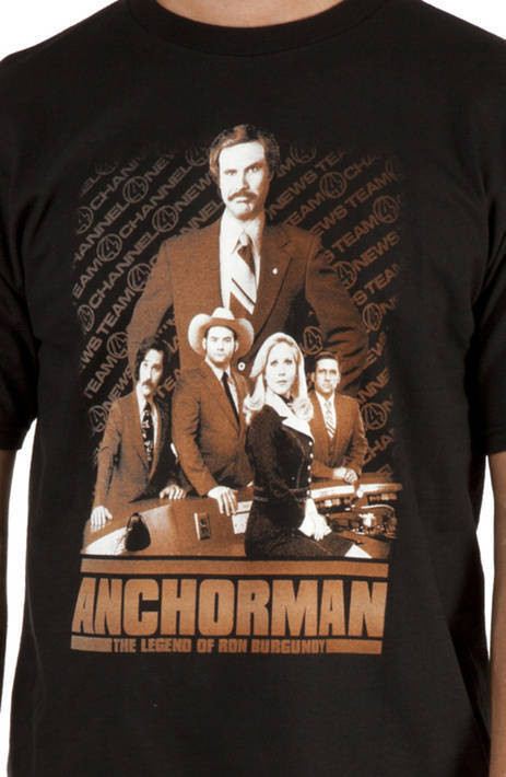 Collage Anchorman Shirt