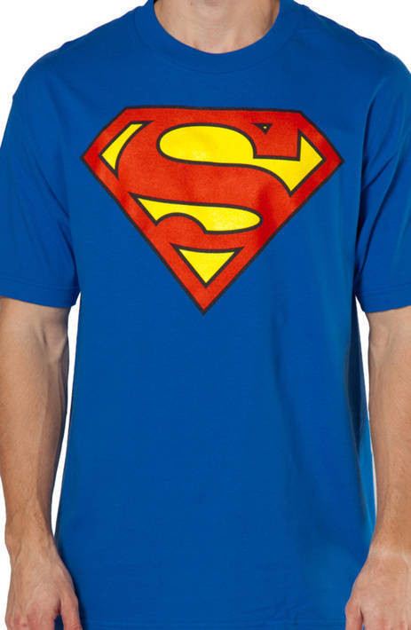 DC Comics Shirt Superman 64 Adult Ringer T 
