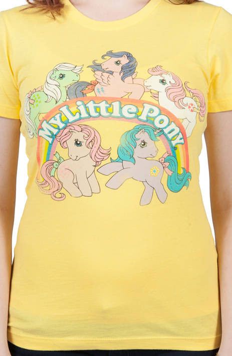Yellow My Little Pony Shirt