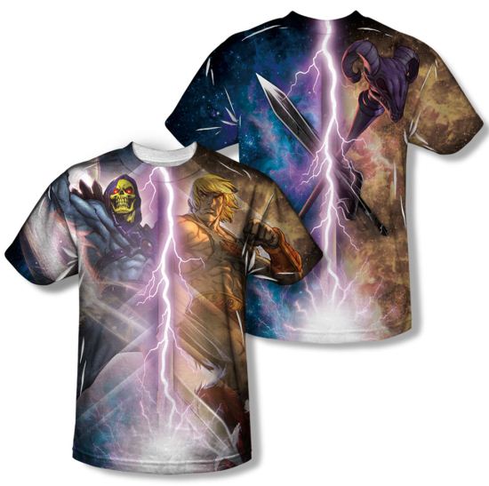 Masters Of The Universe Strike Sublimation Shirt Front/Back Print