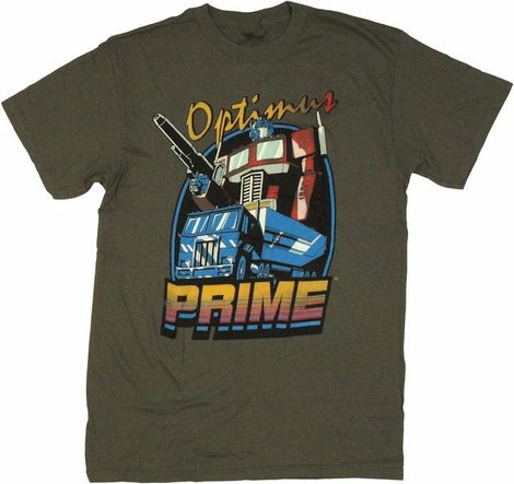 Transformers Optimus Prime Truck T Shirt