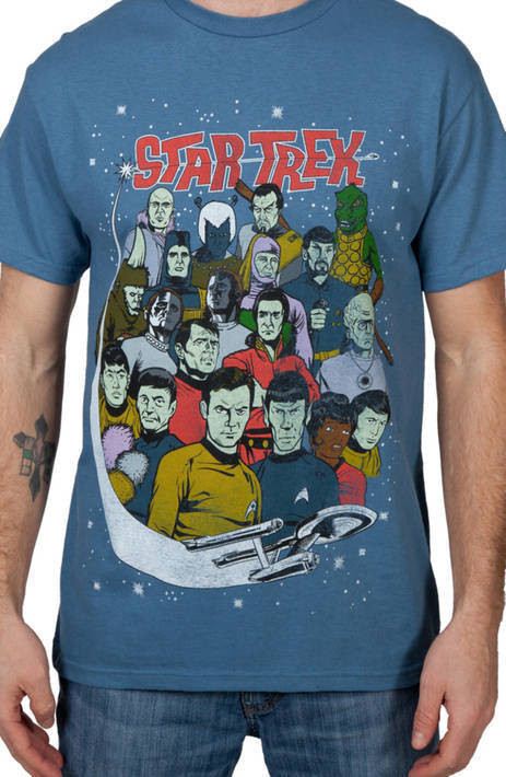 Characters Star Trek Shirt