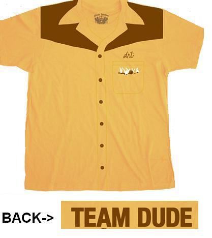 Big Lebowski Team Dude Bowling Costume T-shirt