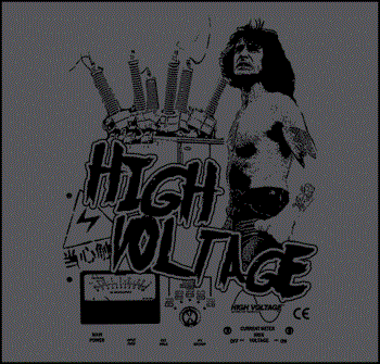 AC/DC BON SCOTT - High Voltage - ACDC Australian Heavy Metal Singer T-Shirt