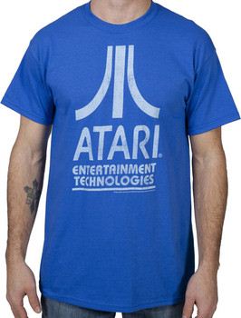 Atari Navy Logo Men's T-Shirt