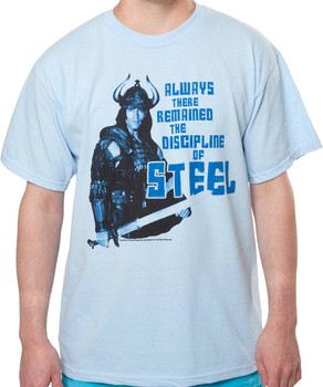 The Discipline Of Steel Conan T-Shirt