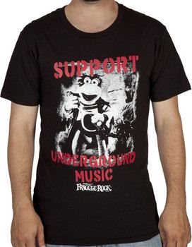 Underground Music Fraggle Rock Shirt