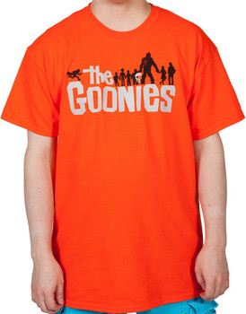 Orange Goonies T Shirt
