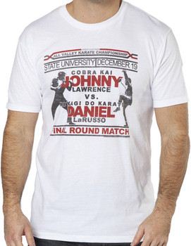 Johnny Vs Daniel Karate Kid T-Shirt