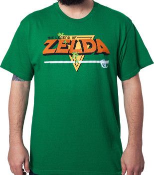 Anime Legend of Zelda t-shirt logo top loose 