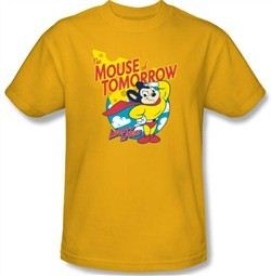 Mighty Mouse Adult T-shirt